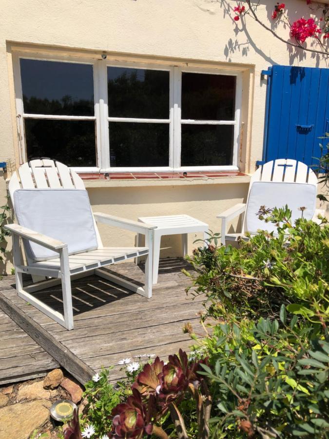 Les Oreades, Studio Le Marin Avec Vue Mer Imprenable Apartment Île du Levant Exterior foto